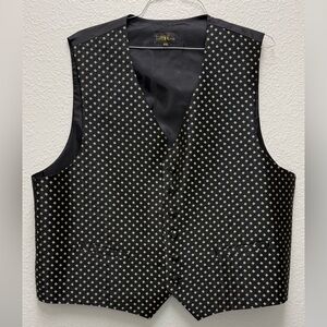 Men’s 6-Button Formal Tuxedo Prom Wedding Vest, Size XXL 2XL